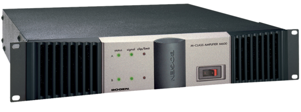 MODULAR POWER AMP-600W PER CH @ 4 OHMS, 400W PER CH @ 8 OHMS, 2 MODULE INPUT BAYS