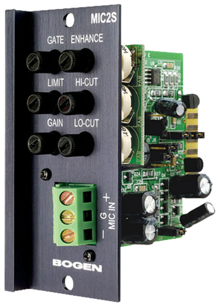 BOGEN MICROPHONE INPUT MODULE - SCREW TERMINAL (BALANCED)
