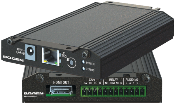 NYQUIST 10W POE PLENUM-RATED INTERCOM MODULE WIHT HDMI OUTPUT