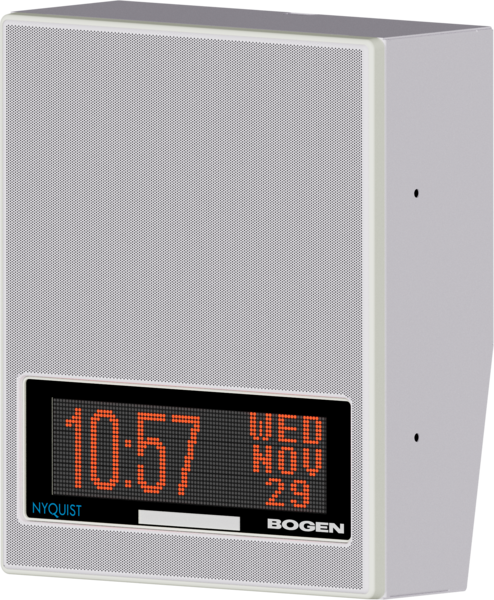 NYQUIST VOIP WALL BAFFLE COMBO SPEAKER UNIT RED LED MESSAGING