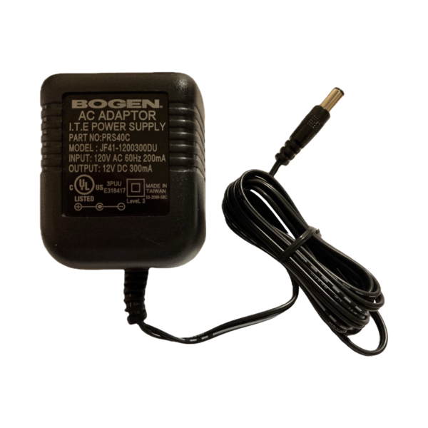 POWER SUPPLY PI-41-71D, 12VDC, 300MA UNREGULATED; UL LISTED