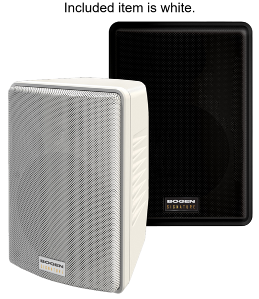 HIGH-PERFORMANCE FOREGROUND LOUDSPEAKER, 5.25", 70V & 8OHMS @150W /WHITE / INCLUDES MOUNTING BRACKET