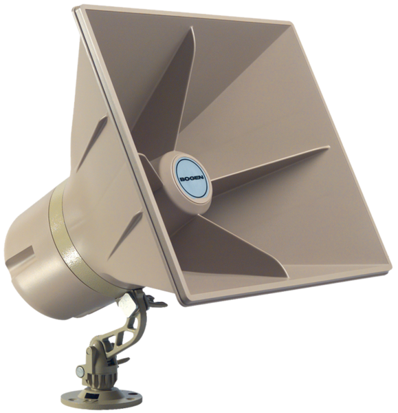 5 WATT SELF AMPLIFIED HORN / ROTATABLE FOR VERTICAL OR HORIZONTAL DISPERSION