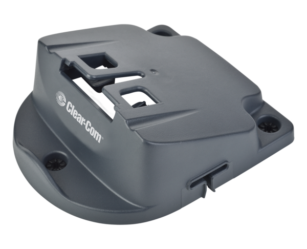 BELTPACK DESKTOP OR VERTICAL POLE MOUNT FOR ALL CLEAR-COM WIRED AND WIRELESS BELTPACKS.