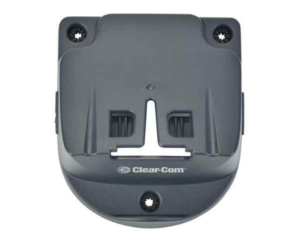 BELTPACK DESKTOP OR VERTICAL POLE MOUNT FOR ALL CLEAR-COM WIRED AND WIRELESS BELTPACKS.