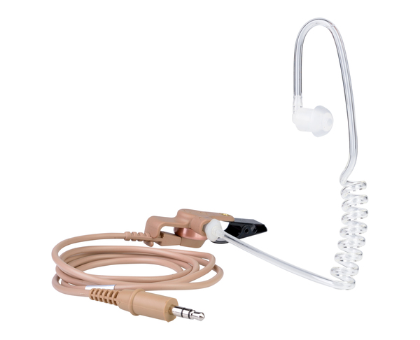 IFB EAR SET (MINI-JACK): IFB EAR SET INCLUDES AUDIO DRIVER, COILED ACOUSTIC EAR TUBE WITH