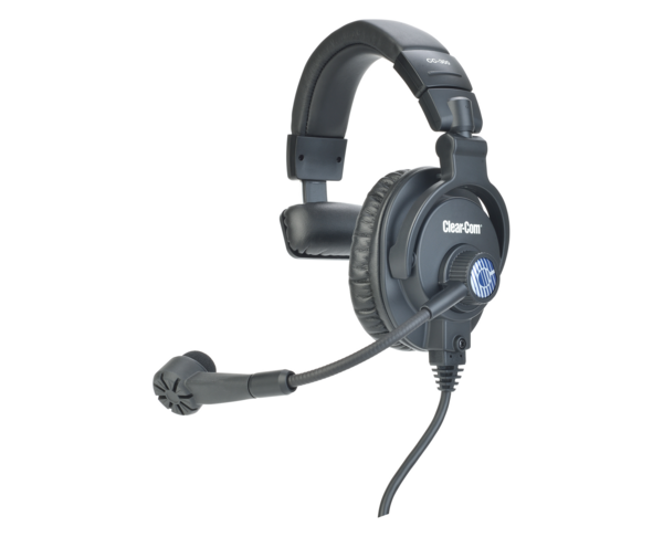 SINGLE-EAR STANDARD HS XLR-5F:  SINGLE ENCLOSED EAR HEADSET WITH SUPERIOR AUDIO QUALITY AND