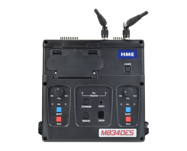 MB340ES BASE STATION:DUAL HEADSET POSITION BASE STATION WITH WIDEBAND 7KHZ L WW MODEL