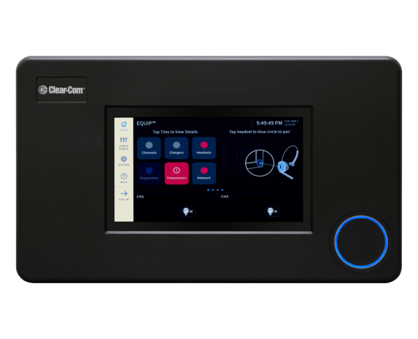 CLEARCOM EQP-BASE-US EQUIP BASE STATION 2CH US WITH POWER SUPPLY