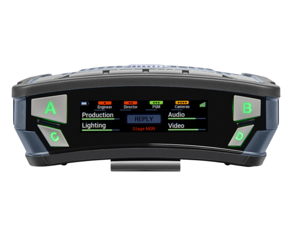 FREESPEAK EDGE BELTPACK: 5GHZ WITH (9) ASSIGNABLE KEYS, 4 PIN XLR-MALE HEADSET