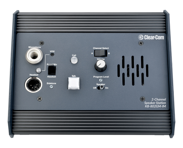 ENCORE MARINE CERTIFIED AND DNV-GL REGISTERED TWO-CHANNEL SELECTABLE FLUSH-MOUNT HEADSET/SPEAKER