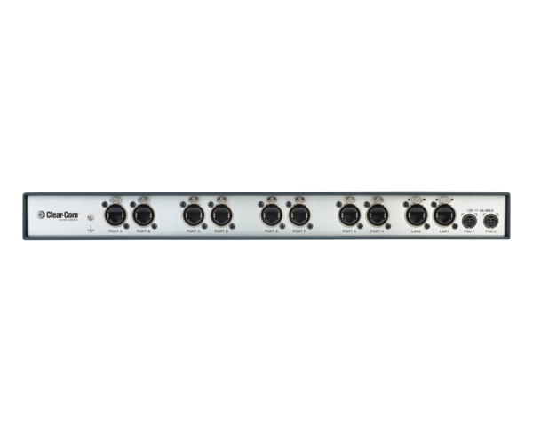 EIGHT CH 4-WIRE IP COMMUNICATIONS INTERFACE FOR EXTENDING 4-WIRE AUDIO COMMUNICATIONS AND CALL
