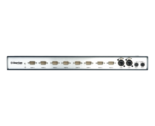 EIGHT CHANNEL 4-WIRE IP COMMUNICATIONS INTERFACE FOR EXTENDING 4-WIRE AUDIO COMMUNICATIONS