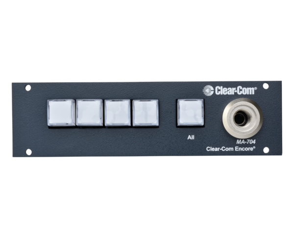 IFB CONTROL PANEL MIC JACK:  ENCORE IFB CONTROL PANEL WITH 6.35MM/1/4" MICROPHONE JACK,