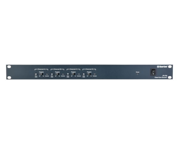 4 CH. RACK MOUNT POWER SUPPLY:  ENCORE FOUR-CHANNEL ONE-AMP, TWO-AMP PEAK, 1RU RACK MOUNT SYSTEM