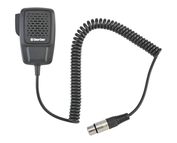 MIC: FIST MICROPHONE, PUSH-TO-TALK, XLR (F) 4 PIN