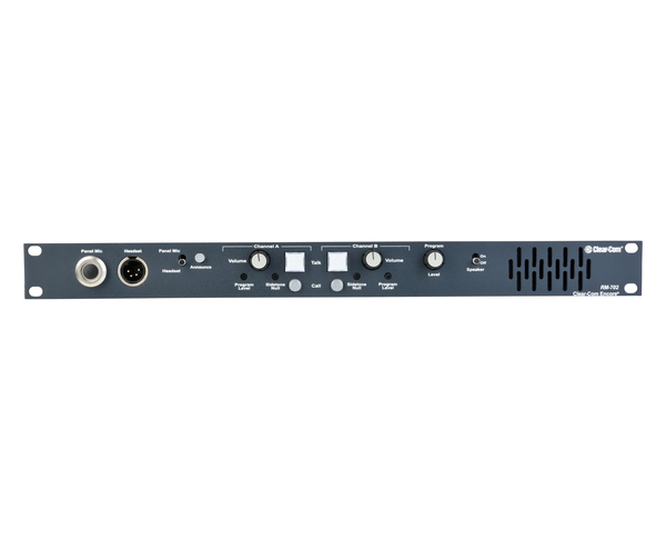 2 CH. REMOTE STATION RACK MOUNT:  ENCORE TWO-CHANNEL 1RU REMOTE STATION RACK MOUNT WITH