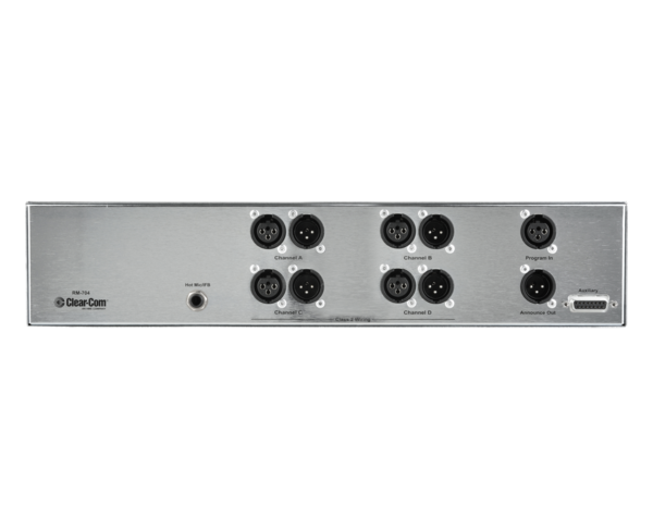 4 CH. REMOTE STATION RACK MOUNT:  ENCORE FOUR-CHANNEL 2RU REMOTE STATION RACK MOUNT WITH INTERNAL