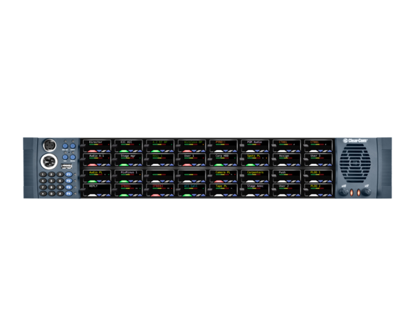 V-SERIES IRISX PANEL, 32 KEY, LEVER, COLOR DISPLAY, 7 PIN XLR-M HS, 2RU