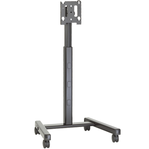 4' - 6' MEDIUM FLAT PANEL MOBILE AV CART / SHIPS WITH UNIVERSAL INTERFACE BRACKET