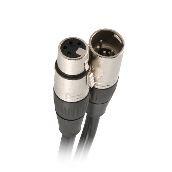 UNSHIELDED 4-PIN XLR EXTENSION, 5 FT FOR EPIX TOUR SERIES