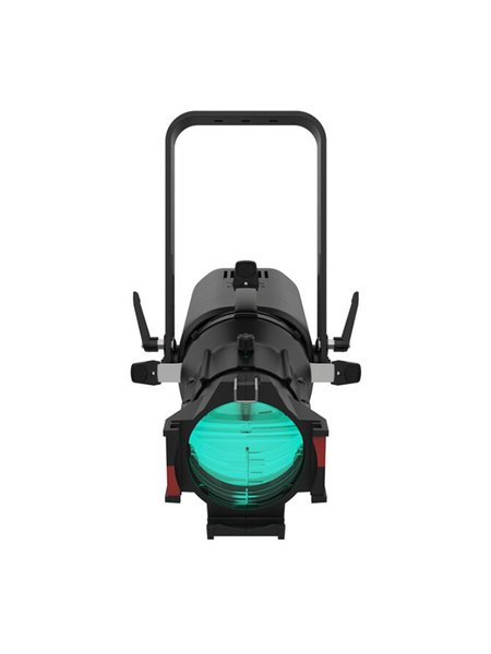 IP MULTI-COLOR LED ELLIPSOIDAL FIXTURE, BLACK