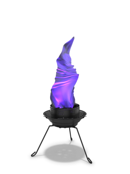 MULTI-COLOR FLAME SIMULATOR, UV RESPONSIVE