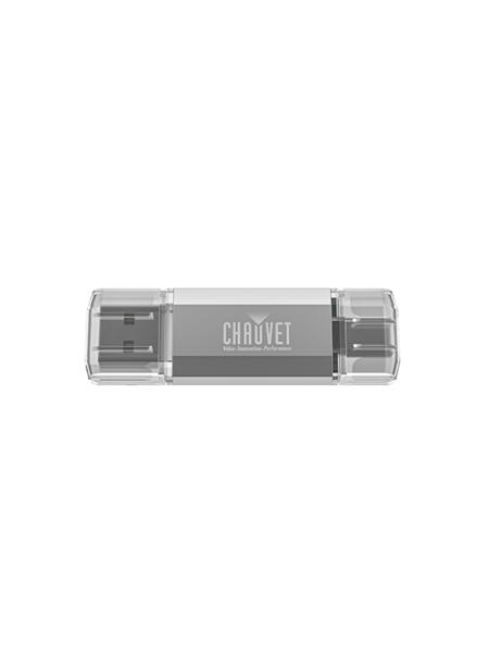 8GB USB STORAGE DEVICE FOR CHAUVET PROFESSIONAL FIRMWARE FILES