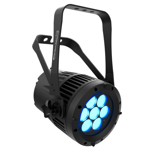 COLORADO 1-QUAD ZOOM - INDOOR/OUTDOOR WASH LIGHT WITH 7 OSRAM RGBW LEDS / IP65 HOUSING / 13-45° ZOOM
