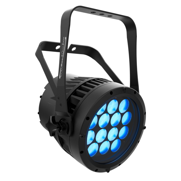 INDOOR/OUTDOOR WASH LIGHT FEATURING 14 BRIGHT QUAD-COLORED OSRAM (RGBW) LEDS AND A 7° TO 45° ZOOM