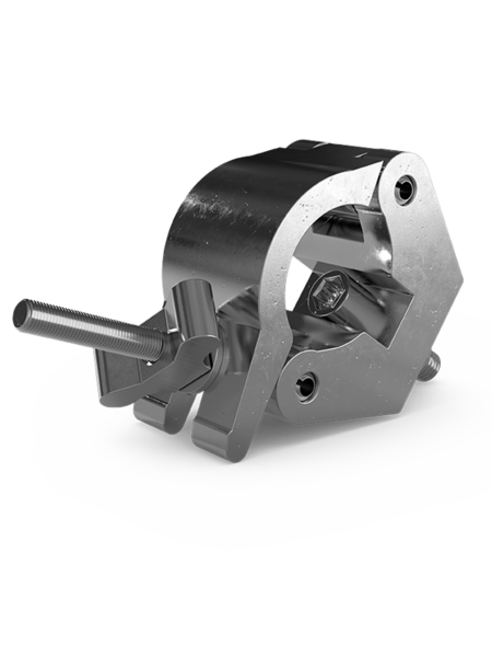 HALF-COUPLER 50MM, 1650 LB LOAD CAPACITY, ALUMINUM ALLOY CONSTRUCTION