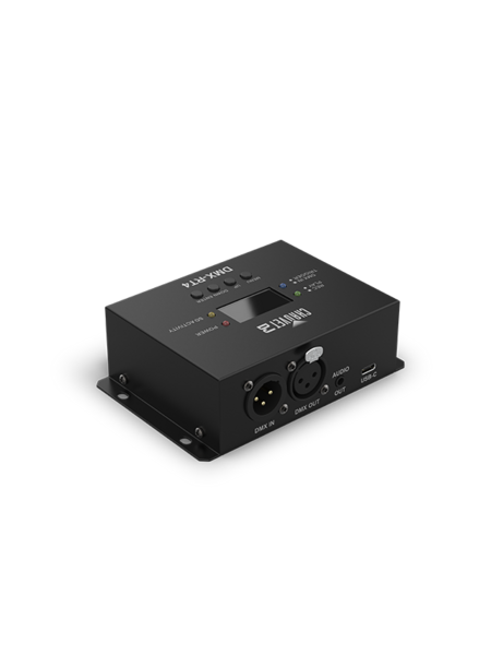 DMX RECORDING AND PLAYBACK DEVICE, 4 INDEPENDENT TRIGGERS, USB-C CONNECTOR