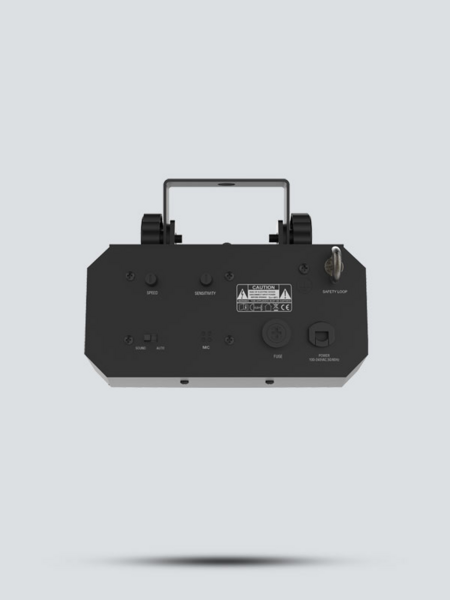 PLUG AND PLAY LED EFFECTS , MOONFLOWER AND STROBE EFFECT.  BUILT IN AUTOMATED AND SOUND ACTIVATED