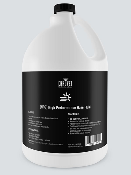 HIGH PERFORMANCE HAZE FLUID GALLON- GENERATES THIN MIST OF HAZE FOR ANY AREA