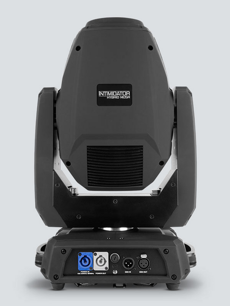 INTIMIDATOR HYBRID 140SR-ALL-IN-ONE MOVING HEAD FIXTURE THAT MORPHS FROM SPOT TO BEAM TO WASH