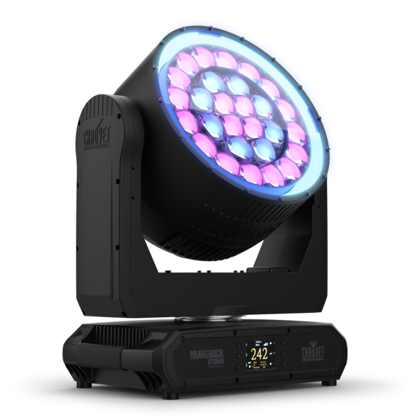 IP65 BEAMWASH,28X45W RGBW LEDS,19062 LUMEN OUTPUT,TWO ZONES OF ZOOM CONTROL