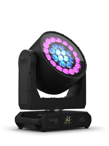 IP65 BEAMWASH,28X45W RGBW LEDS,19062 LUMEN OUTPUT,TWO ZONES OF ZOOM CONTROL