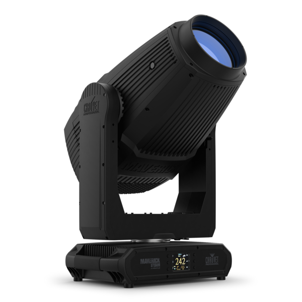 COMPACT AND LIGHTWEIGHT IP65 1250W LED, YOKE PROFILE FIXTURE INCL.  CMY + CTO COLOR MIXING