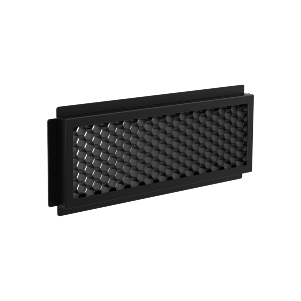 CONTROLS THE LIGHT SPILL BY UNIFORMLY REDUCING THE BEAM SPREAD