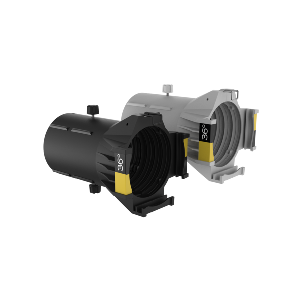 BLACK, 36 DEGREE OVATION ELLIPSOIDAL HD LENS TUBE INCLUDES: GEL FRAME,