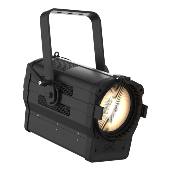 INCLUDES: POWERCON POWER CORD, BATTERY POWER PORT, CONTROL: 3-PIN DMX, 5-PIN DMX