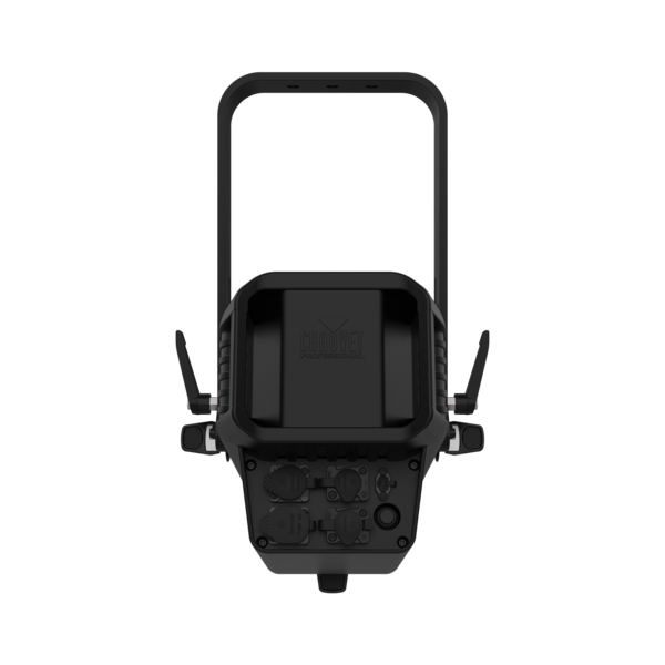 IP MULTI-COLOR LED ELLIPSOIDAL FIXTURE, BLACK