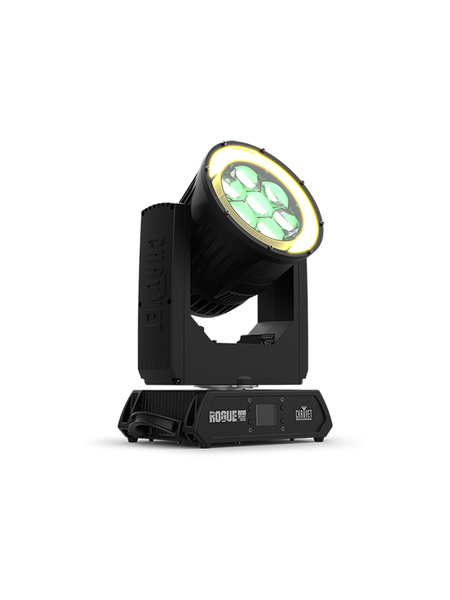 INCLUDES: POWERCON POWER CORD, 2PCS OMEGA BRACKETS CONTROL: 3-PIN DMX, 5-PIN DMX