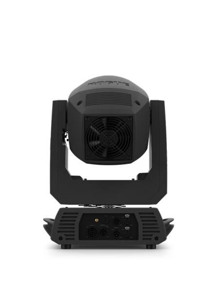 COMPACT & LIGHTWEIGHT MOVING YOKE SPOT FIXTURE, 200W LED, 2 GOBO WHEELS, 3-FACET PRISM WHEEL, FROST