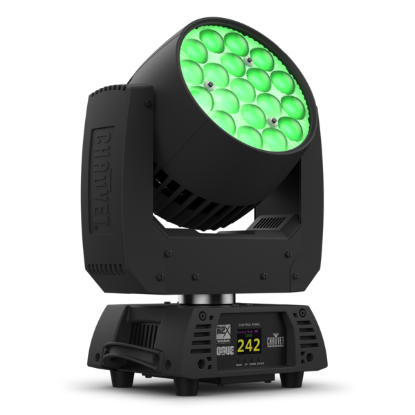 ROGUE R2X WASH - FULLY FEATURED RGBW LED YOKE WASH FIXTURE WITH LED ZONE CONTROL AND ZOOM