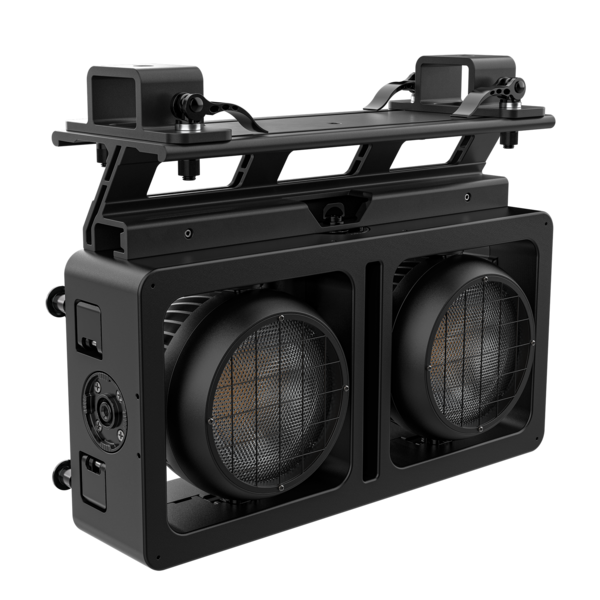 MOUNTING BRACKET FOR STRIKE ARRAY FIXTURES, LIGHTWEIGHT IP65-RATED ALUMINUM DIECAST, BLACK FINISH