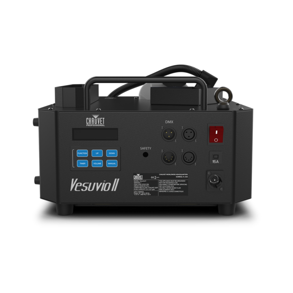 VESUVIO II INCLUDES: POWERCON POWER CORD CONTROL: 3-PIN DMX, 5-PIN DMX