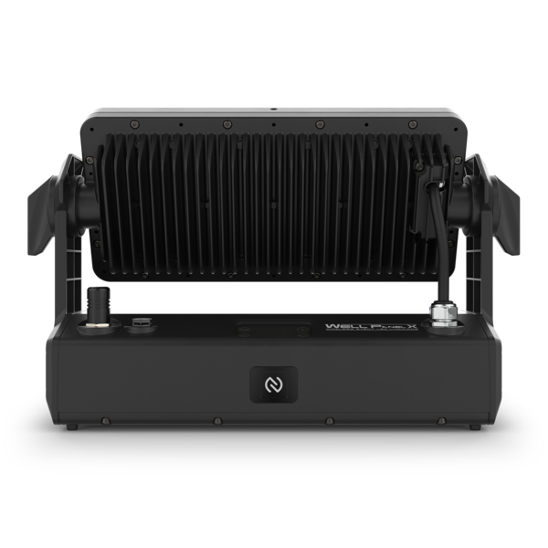 WELL PANEL X: 4-PACK KIT OF BATTERY OPERATED BLACK IP65-RATED PANEL FIXTURES WITH CHARGE CASE