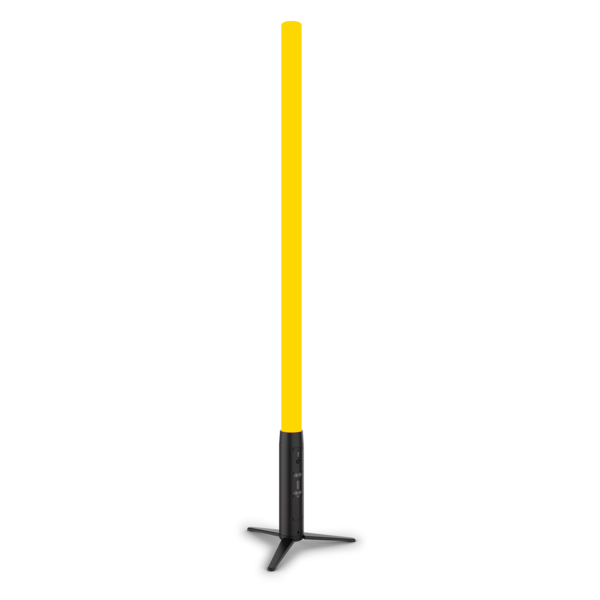 FREESTANDING, BATTERY-OPERATED,OUTDOOR-READY LED TUBE, 360 DEGREES OF ULTRA-BRIGHT LIGHT, 4-PACK