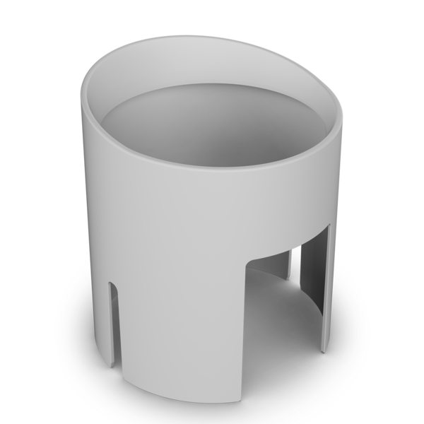 WELL POD 3 - WHITE FIXTURE COVER (4PC)